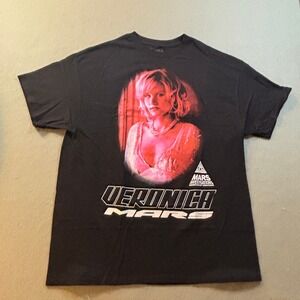 Veronica Mars Graphic T-Shirt Mens XL Black Kristen Bell TV Show NEW W/O TAGS